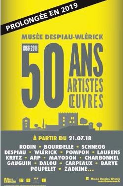 image : Le musée fête ses 50 ans prolongation 2019 - Musée Despiau Wlérick - Mont de Marsan