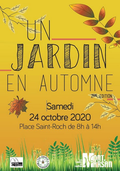image : Affiche Un jardin dautomne 26 octobre - Mont de Marsan