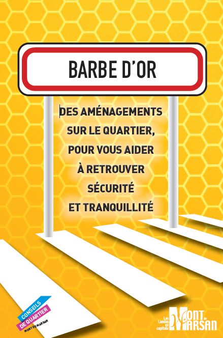 image : Couverture du Flyer Aménagement de Barbe dOr janvier 2021 - Mont de Marsan
