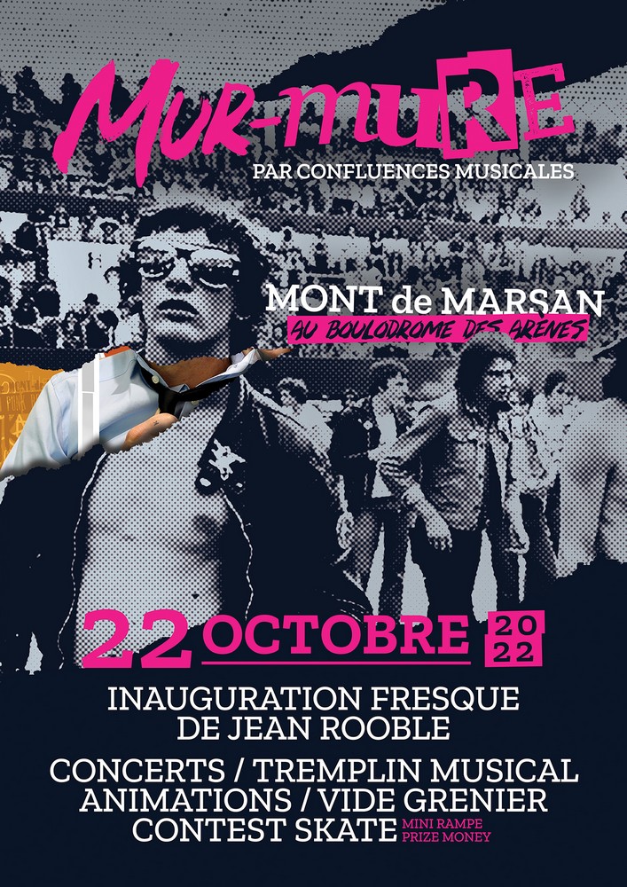 image : Affiche Hommage au festival Punk de Mont de Marsan