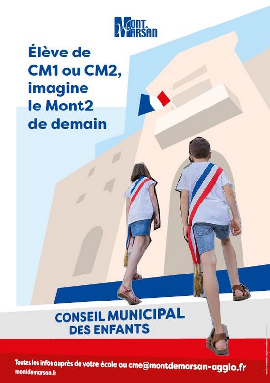 image : Le conseil municipal des enfants - Mont de Marsan