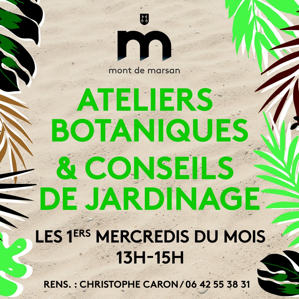 image : Ateliers botaniques et conseils de jardinage - La Maison du Parc - Mont de Marsan