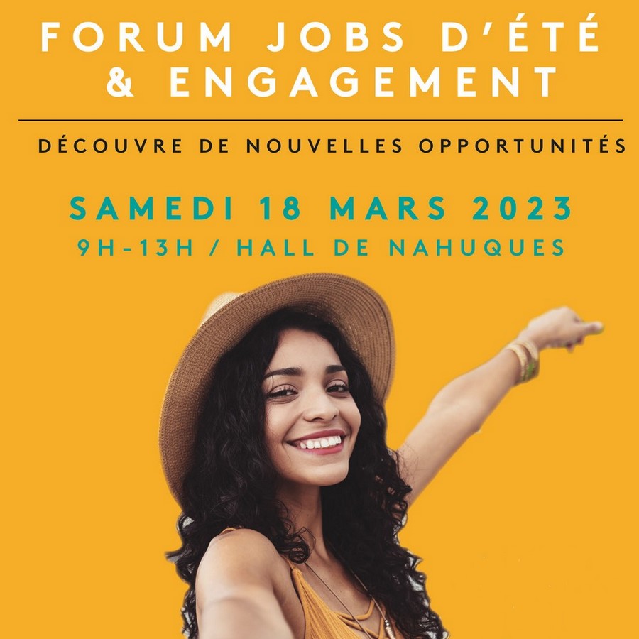 image : Affiche Forum Job dété - 18 mars 2023