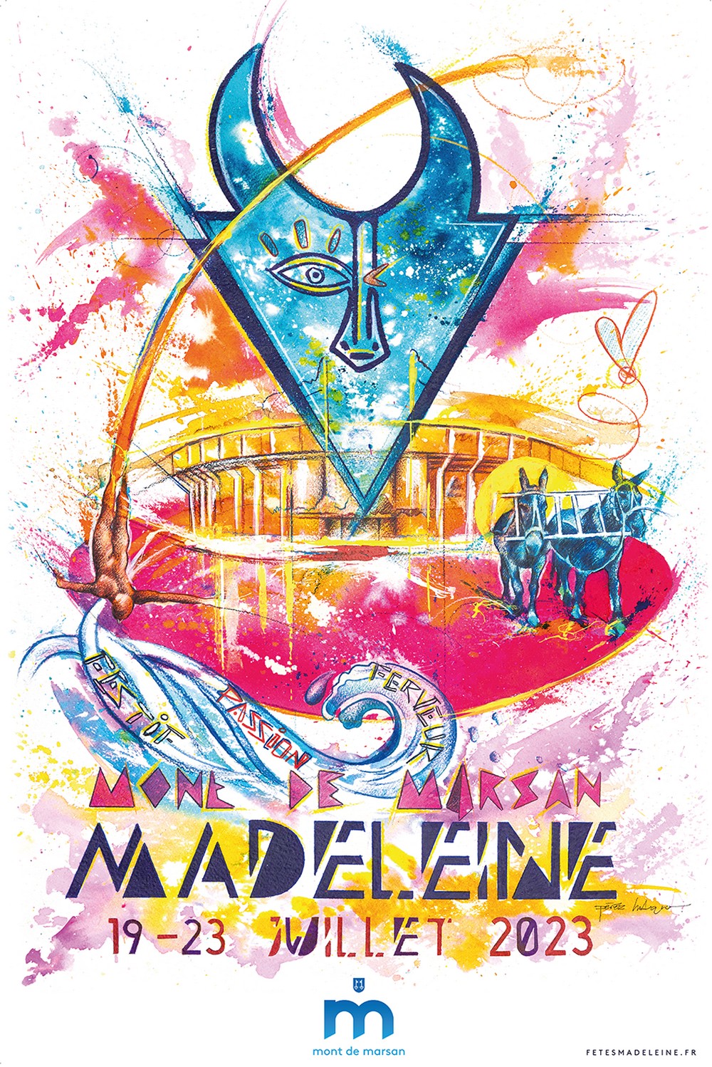 image : affiche Madeleine 2023 - Mont de Marsan