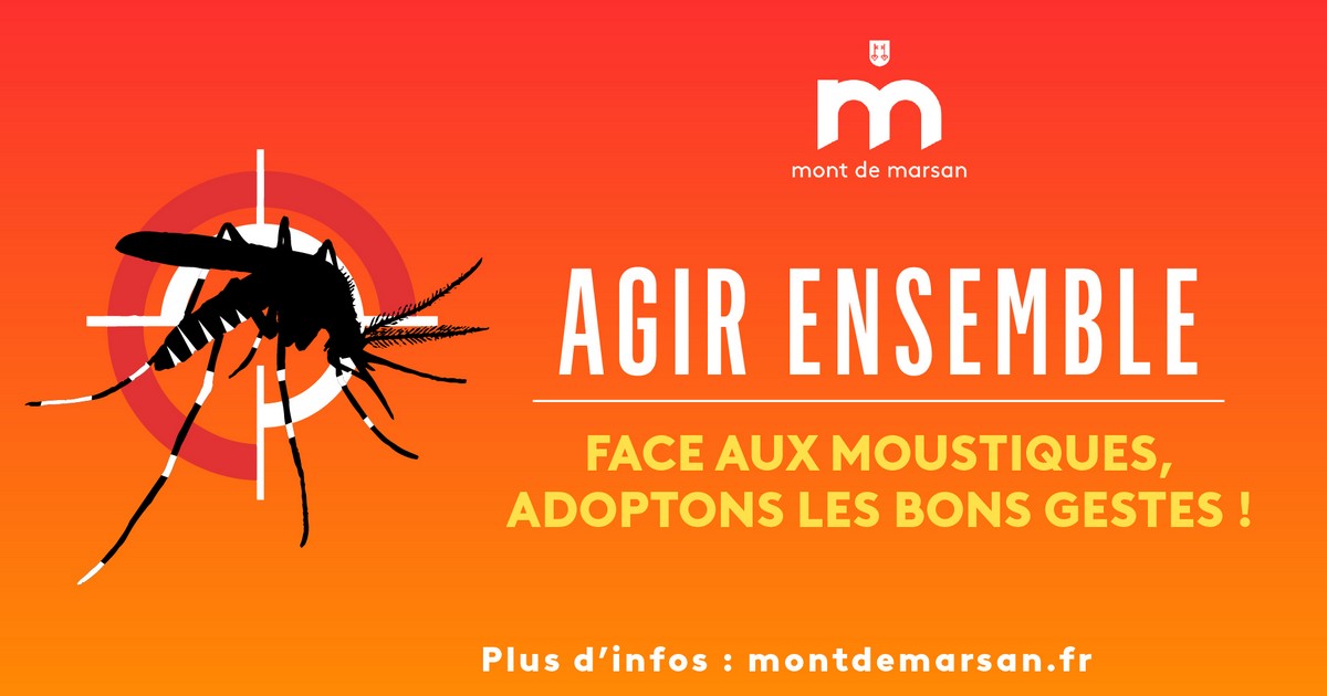 Agir ensemble face aux moustiques, adoptons les bons gestes !