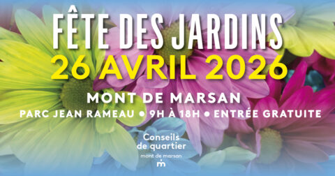 Fête des jardins le dimanche 5 avril 2026 de 9h à 18h au parc Jean Rameau de Mont de Marsan