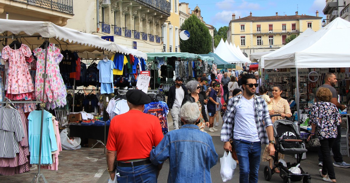 Marché de Mont de Marsan