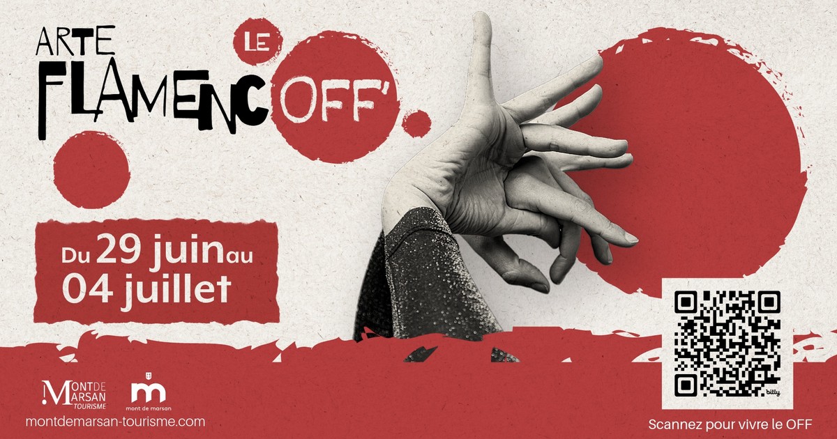 Visuel d'ARTE Flamenco OFF' du 29 juin au 29 juillet 2026 - Mont de Marsan