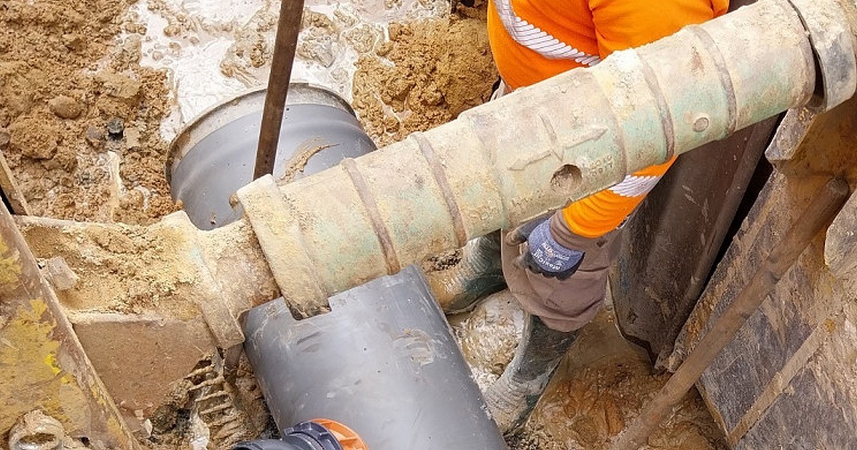Travaux sur canalisation enterrée - Mont 2 Eau - Mont de Marsan Agglo