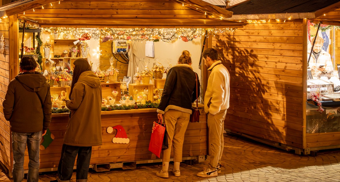 Chalet du marché de Noël de Mont de Marsan