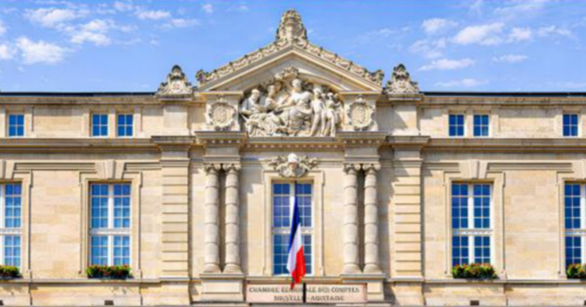 Façade Chambre régionale des comptes d'Aquitaine